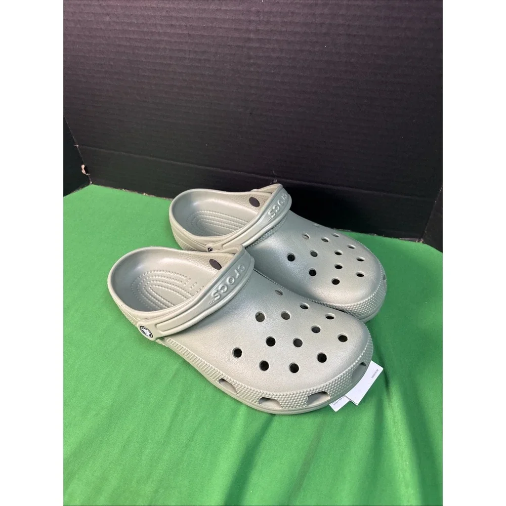 Crocs Adult Classic Clogs Mens Size 5 Green